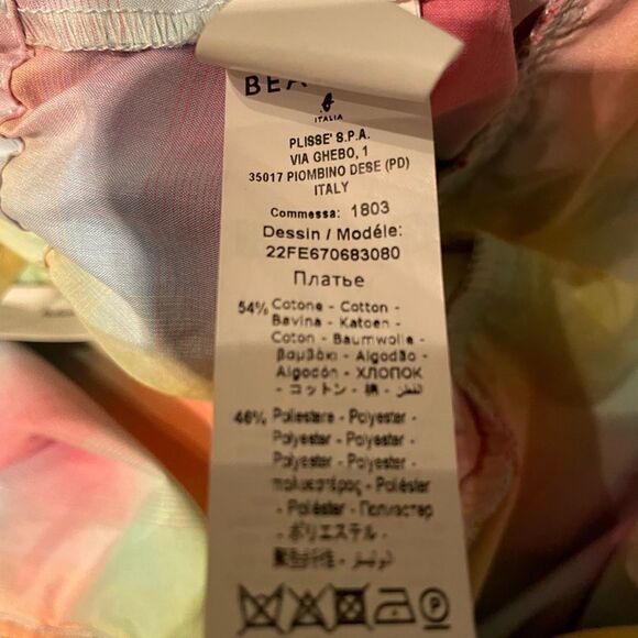 NWT Anthropologie Beatrice B Square Neck tired
Rainbow dress size 0 - Picture 9 of 11